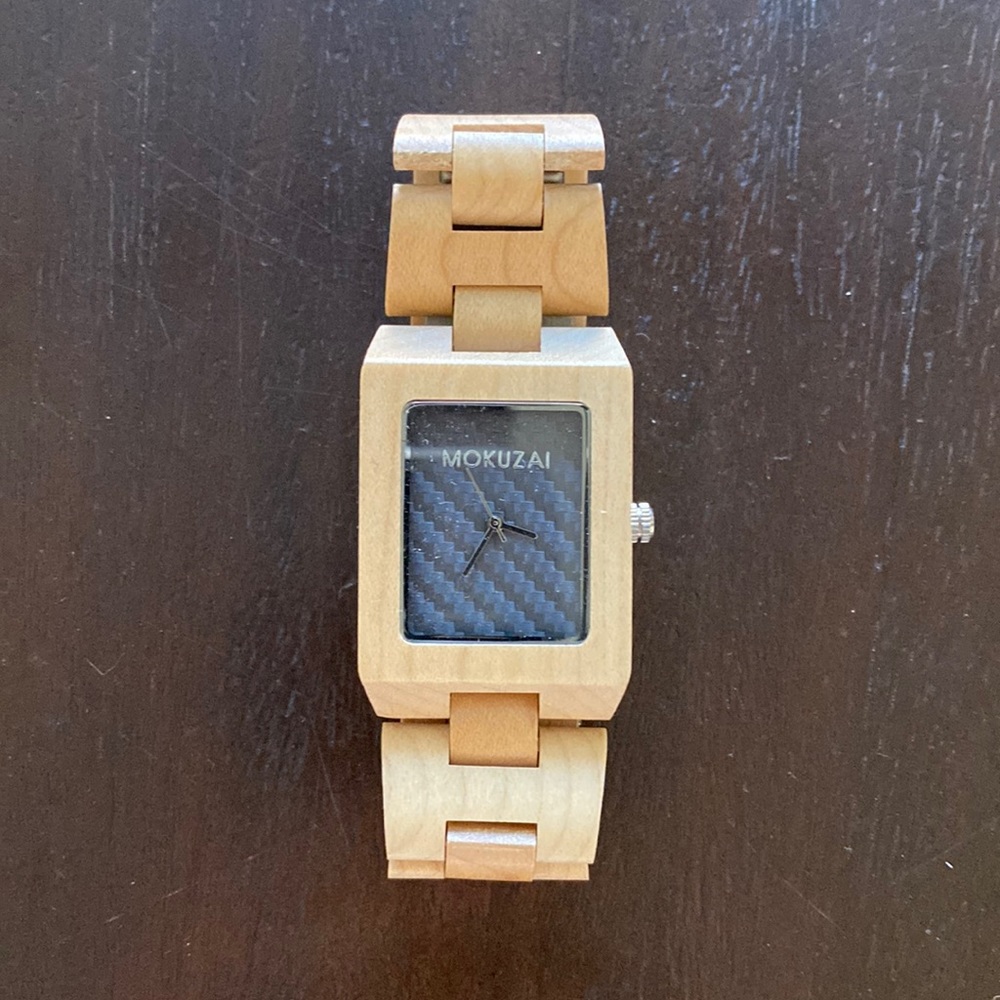 Mokuzai Shiro Wooden Watch